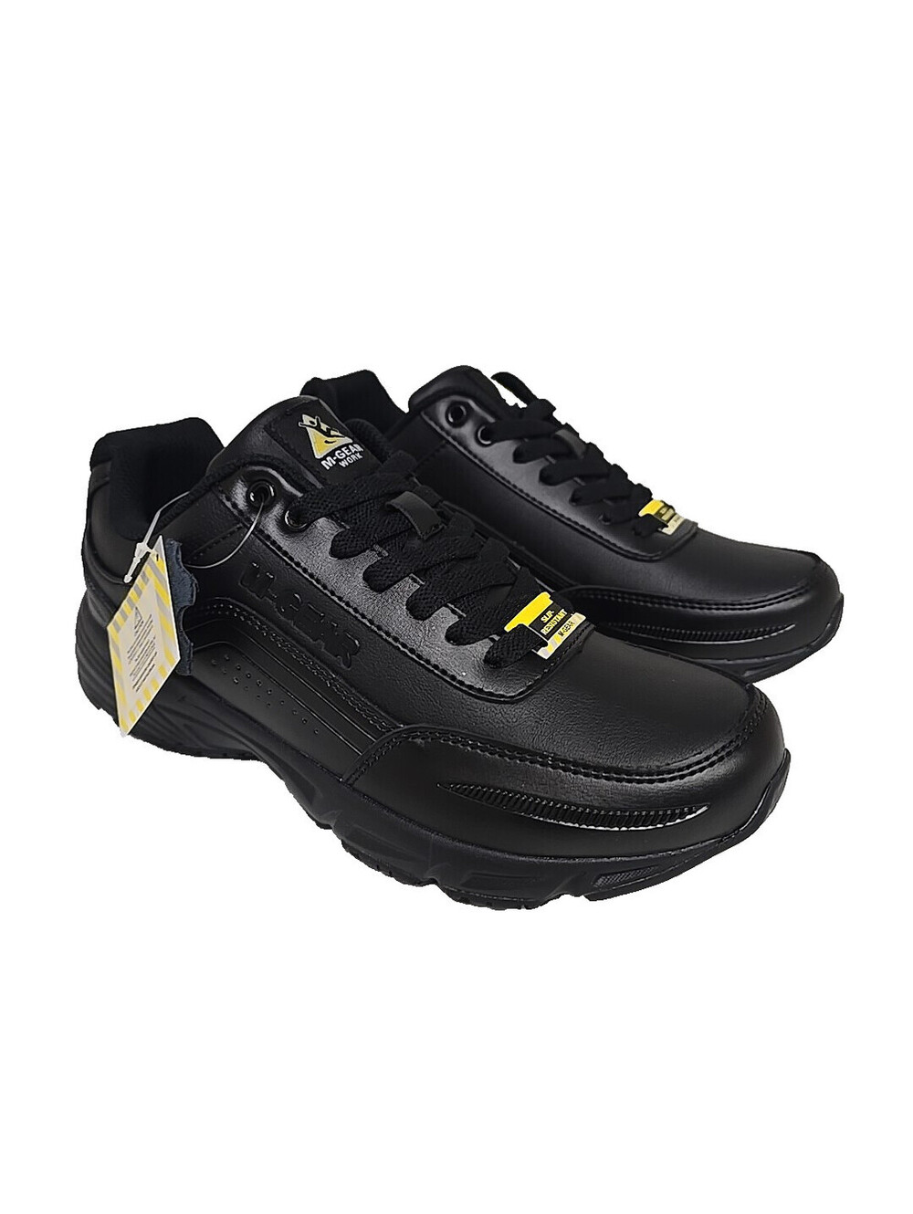 Mountain Gear Men's 310133 A48 Slip/Oil Resistant Work Shoe Black Size 8M